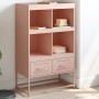 Kaltgewalzter Stahlschrank in Rosa 68,5x39x111,5 cm von , Sideboards - Ref: Foro24-846603, Preis: 128,82 €, Rabatt: %