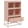 Kaltgewalzter Stahlschrank in Rosa 68,5x39x111,5 cm von , Sideboards - Ref: Foro24-846603, Preis: 128,82 €, Rabatt: %