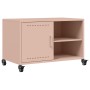 Mueble para TV acero laminado en frío rosa 68x39x43,5 cm de , Muebles TV - Ref: Foro24-846669, Precio: 72,98 €, Descuento: %