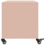 TV-Möbel aus kaltgewalztem Stahl in Rosa, 68x39x43,5 cm. von , TV-Möbel - Ref: Foro24-846669, Preis: 72,98 €, Rabatt: %