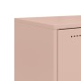 TV-Möbel aus kaltgewalztem Stahl in Rosa, 68x39x43,5 cm. von , TV-Möbel - Ref: Foro24-846669, Preis: 72,98 €, Rabatt: %