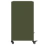 Cold-rolled steel sideboard in olive green 68.5x39x72 cm by , Sideboards - Ref: Foro24-846660, Price: 105,08 €, Discount: %