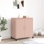 Cold-rolled steel sideboard in pink 68.5x39x72 cm by , Sideboards - Ref: Foro24-846657, Price: 119,58 €, Discount: %