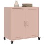 Cold-rolled steel sideboard in pink 68.5x39x72 cm by , Sideboards - Ref: Foro24-846657, Price: 119,58 €, Discount: %