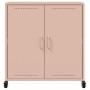 Cold-rolled steel sideboard in pink 68.5x39x72 cm by , Sideboards - Ref: Foro24-846657, Price: 119,58 €, Discount: %