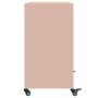 Aparador de acero laminado en frío rosa 68,5x39x72 cm de , Aparadores - Ref: Foro24-846657, Precio: 119,58 €, Descuento: %