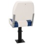 Asientos plegables de barco 4 uds azul y blanco 41x36x48 cm de , Embarcaciones - Ref: Foro24-3284289, Precio: 189,75 €, Descu...