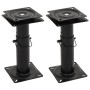 Pedestales asientos barco giratorio 360° ajustable 2 uds acero de , Piezas para veleros - Ref: Foro24-3294944, Precio: 102,14...