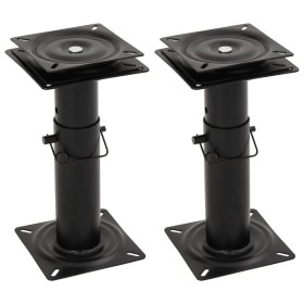 Pedestal seats for boat, swivel 360° adjustable, 2 units, steel by , Sailboat parts - Ref: Foro24-3294944, Price: 89,99 €, Di...