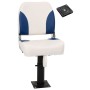 Boat seat with adjustable height pedestal, 360° swivel. by , Boats - Ref: Foro24-3294959, Price: 110,68 €, Discount: %