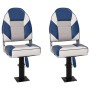 Asientos de barco con pedestal 2 uds altura ajustable 360° de , Embarcaciones - Ref: Foro24-3294992, Precio: 266,82 €, Descue...