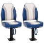 Asientos de barco 2 uds con pedestal giratorio 360° de , Embarcaciones - Ref: Foro24-3294973, Precio: 250,03 €, Descuento: %