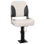 Boat seat with adjustable height pedestal, 360° swivel. by , Boats - Ref: Foro24-3294965, Price: 113,95 €, Discount: %