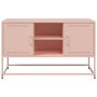 Mueble para TV de acero rosa 100,5x39x60,5 cm de , Muebles TV - Ref: Foro24-846513, Precio: 95,46 €, Descuento: %