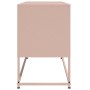 Mueble para TV de acero rosa 100,5x39x60,5 cm de , Muebles TV - Ref: Foro24-846513, Precio: 95,46 €, Descuento: %