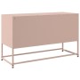 Mueble para TV de acero rosa 100,5x39x60,5 cm de , Muebles TV - Ref: Foro24-846513, Precio: 95,46 €, Descuento: %