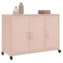 Kaltgewalzter Stahlschrank in Rosa 100,5x39x72 cm von , Sideboards - Ref: Foro24-846681, Preis: 159,90 €, Rabatt: %