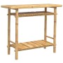 Mesa consola de bambú 90x37x75 cm de , Mesas consola - Ref: Foro24-368040, Precio: 92,79 €, Descuento: %