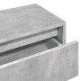 Eingangsmöbel 4-teilig aus grauem Beton-Ingenieurholz von , Bänke für Hallen und Lager - Ref: Foro24-847922, Preis: 109,38 €,...