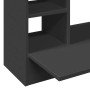 Escritorio de pared madera de ingeniería negro 105x48x75 cm de , Escritorios - Ref: Foro24-847969, Precio: 70,87 €, Descuento: %