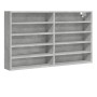 Engineered wood display case in gray concrete 100x15x58 cm by , Shelves and shelves - Ref: Foro24-847929, Price: 53,88 €, Dis...