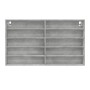 Engineered wood display case in gray concrete 100x15x58 cm by , Shelves and shelves - Ref: Foro24-847929, Price: 53,88 €, Dis...