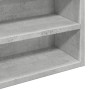 Engineered wood display case in gray concrete 100x15x58 cm by , Shelves and shelves - Ref: Foro24-847929, Price: 53,88 €, Dis...