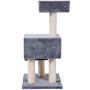 Quapas! Comfort gray cat scratching post 56x56x124 cm by Quapas!, Cat furniture - Ref: Foro24-432067, Price: 181,99 €, Discou...