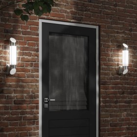 Outdoor wall lights 2 units stainless steel silver by , Outdoor lighting - Ref: Foro24-4006293, Price: 49,99 €, Discount: %