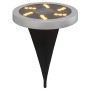 Solar ground lights for garden with ground spike warm white 12 pcs by , Outdoor lighting - Ref: Foro24-4008199, Price: 56,72 ...