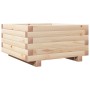 Solid pine wood planter 50x50x26.5 cm by , Pots and planters - Ref: Foro24-847293, Price: 52,99 €, Discount: %