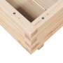 Solid pine wood planter 50x50x26.5 cm by , Pots and planters - Ref: Foro24-847293, Price: 52,99 €, Discount: %