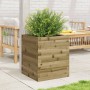 Impregnated pine wood planter 40x40x46 cm by , Pots and planters - Ref: Foro24-3282403, Price: 88,99 €, Discount: %