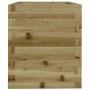 Impregnated pine wood planter 40x40x46 cm by , Pots and planters - Ref: Foro24-3282403, Price: 88,99 €, Discount: %