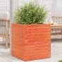 Jardinera de madera maciza pino marrón cera 40x40x46 cm de , Maceteros y jardineras - Ref: Foro24-3282401, Precio: 97,62 €, D...