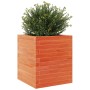 Jardinera de madera maciza pino marrón cera 40x40x46 cm de , Maceteros y jardineras - Ref: Foro24-3282401, Precio: 97,62 €, D...