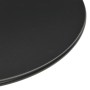 Round garden table, black steel, Ø50x72 cm by , Garden tables - Ref: Foro24-4009308, Price: 88,48 €, Discount: %