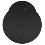 Round garden table, black steel, Ø50x72 cm by , Garden tables - Ref: Foro24-4009308, Price: 88,48 €, Discount: %