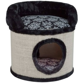 Quapas! Pebbles cat scratching barrel black 45x45x50 cm by Quapas!, Cat furniture - Ref: Foro24-432071, Price: 145,99 €, Disc...