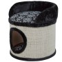 Quapas! Pebbles cat scratching barrel black 45x45x50 cm by Quapas!, Cat furniture - Ref: Foro24-432071, Price: 145,64 €, Disc...