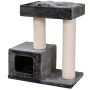 Quapas! Bandit cat scratching post dark gray 76x45x82 cm by Quapas!, Cat furniture - Ref: Foro24-432068, Price: 211,16 €, Dis...