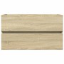 Engineered wood Sonoma oak vanity cabinet 80x38.5x45 cm by , Bathroom furniture - Ref: Foro24-849637, Price: 62,65 €, Discoun...