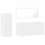 3-piece bathroom furniture set, white plywood by , Bathroom furniture - Ref: Foro24-3308531, Price: 111,16 €, Discount: %