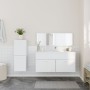 Juego de muebles de baño 3 pzas madera contrachapada blanco de , Muebles de baño - Ref: Foro24-3308531, Precio: 111,16 €, Des...