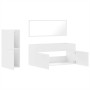 Juego de muebles de baño 3 pzas madera contrachapada blanco de , Muebles de baño - Ref: Foro24-3308531, Precio: 111,16 €, Des...