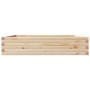 Jardinera de madera maciza de pino 110x110x23 cm de , Maceteros y jardineras - Ref: Foro24-847213, Precio: 102,27 €, Descuent...