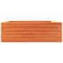 Solid pine wood brown waxed planter 70x70x23 cm by , Pots and planters - Ref: Foro24-847195, Price: 67,99 €, Discount: %