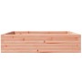 Solid Douglas fir wood planter 100x100x23 cm by , Pots and planters - Ref: Foro24-847211, Price: 82,99 €, Discount: %