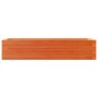 Jardinera de madera maciza de pino marrón cera 110x40x23 cm de , Maceteros y jardineras - Ref: Foro24-847230, Precio: 72,04 €...