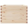 Jardinera de madera maciza de pino 70x70x45,5 cm de , Maceteros y jardineras - Ref: Foro24-847253, Precio: 103,99 €, Descuent...